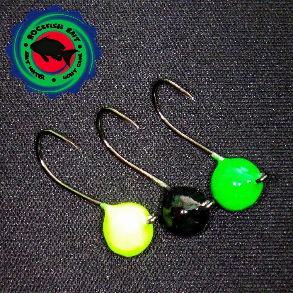 Джигголовка вольфрамовая Rockfish Jig 10/0.35g/MIX