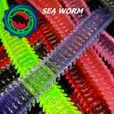 Силиконовая приманка Rockfish Bait Sea Worm 6.2cm/30PP