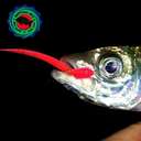 Силиконовая приманка Rockfish Bait Sea Worm 6.2cm/12 Yellow