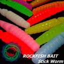 Силиконовая приманка Rockfish Bait Stick Worm 4.5cm/08OK