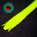 Силиконовая приманка Rockfish Bait Sea Worm 6.2cm/12 Yellow
