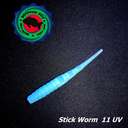 Силиконовая приманка Rockfish Bait Stick Worm 4.5cm/10UV