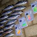 Силиконовая приманка Rockfish Bait Minnow Worm 5cm/BK3