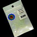 Силиконовая приманка Rockfish Bait Akara Worm 3.5cm/Glow
