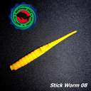 Силиконовая приманка Rockfish Bait Stick Worm 4.5cm/08OK
