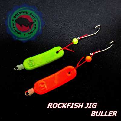 Джиг-головка Rockfish Jig Buller #6/7g/GR. Rockfish Jig Buller #6/7g/GR