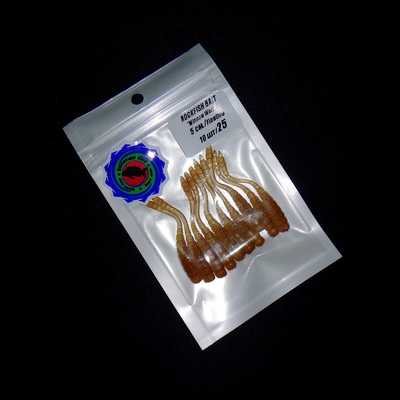 Силиконовая приманка Rockfish Bait Minnow Worm 5cm/25. Rockfish Bait Minnow Worm 5cm/25