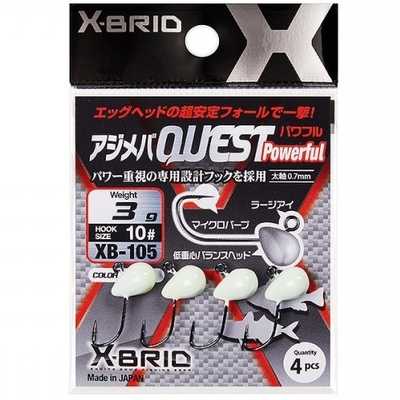 Джиг-головка X-Brid Quest XB-101/1g. Джиг-головка X-Brid Quest XB-101/1g