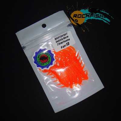 Силиконовая приманка Rockfish Bait Gadzzila Worm 7.3cm/13. Rockfish Bait Gadzzila Worm 7.3cm/13