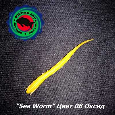 Силиконовая приманка Rockfish Bait Sea Worm 6.2cm/08OK. Rockfish Bait Sea Worm 6.2cm/08OK