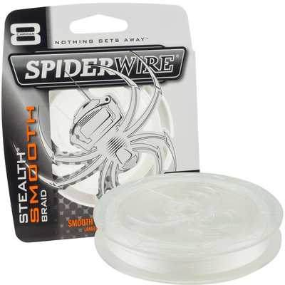 Плетеный шнур SpiderWire Stealth Smooth Braid 0.08mm/150m. SpiderWire Stealth Smooth Braid 0.08mm/150m