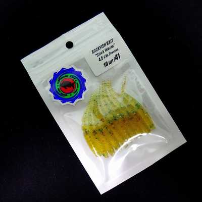 Силиконовые приманки Rockfish Bait Stick Worm 4.5cm/41FL. Rockfish Bait Stick Worm 4.5cm/41FL