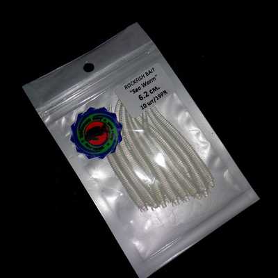 Силиконовая приманка Rockfish Bait Sea Worm 6.2cm/19PL. Rockfish Bait Sea Worm 6.2cm/19PL