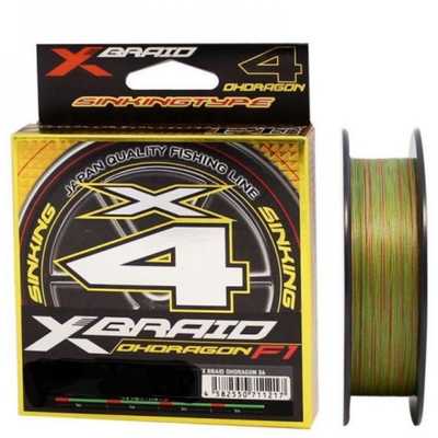 Шнур YGK Xbraid Ohdragon F1 #0.4/150m. YGK Xbraid Ohdragon F1 #0.4/150m