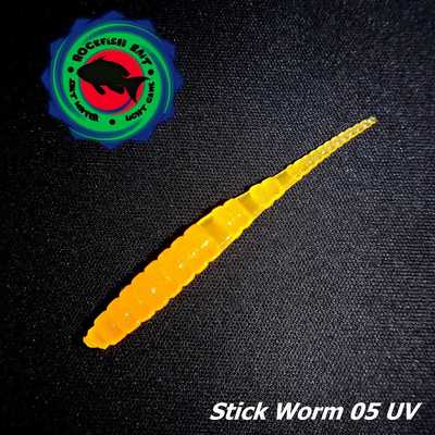 Силиконовая приманка Rockfish Bait Stick Worm 4.5cm/05OR. Rockfish Bait Stick Worm 4.5cm/05OR