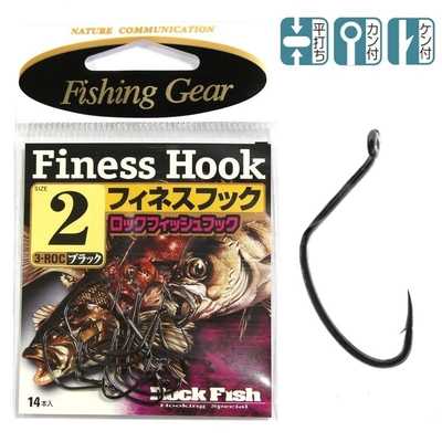 Крючок Sasame Rock Fish DS #3. Sasame Rock Fish DS #3
