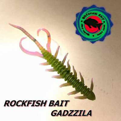 Силиконовая приманка Rockfish Bait Gadzzila Worm 7.3cm/16. Rockfish Bait Gadzzila Worm 7.3cm/16