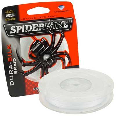 Плетеный шнур SpiderWire Dura Silk 0.08mm/137m/YE. SpiderWire Dura Silk 0.08mm/137m/YE