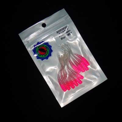 Силиконовая приманка Rockfish Bait Minnow Worm 5cm/ВК02. Rockfish Bait Minnow Worm 5cm/ВК02