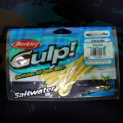 Berkley Gulp Pulse Worm 3.2'/8cm/WG. Berkley Gulp Pulse Worm 3.2'/8cm/WG