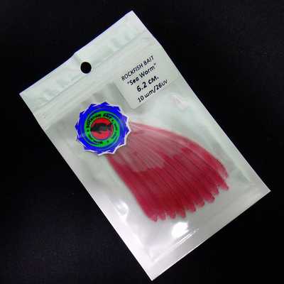 Силиконовая приманка Rockfish Bait Sea Worm 6.2cm/26LH. Rockfish Bait Sea Worm 6.2cm/26LH