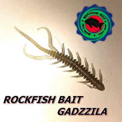 Силиконовая приманка Rockfish Bait Gadzzila Worm 7.3cm/18. Rockfish Bait Gadzzila Worm 7.3cm/18