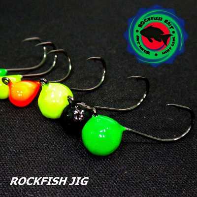 Джиг-головка вольфрамовая Rockfish Jig #10/0.35g/MIX. Rockfish Jig #10/0.35g/MIX
