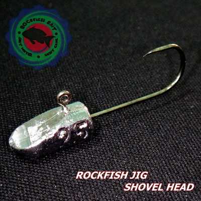Джиг-головка Rockfish Jig Shovel Head #8/2.5g. Rockfish Jig Shovel Head #8/2.5g