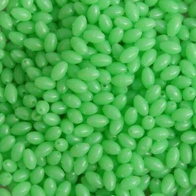 Бусины Mustad Glowing oval Beads 3×4mm. Mustad Glowing oval Beads 3×4mm