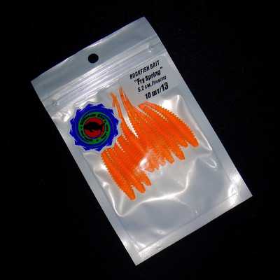 Силиконовая приманка Rockfish Bait Fry Spring 5.2cm/13. Rockfish Bait Fry Spring 5.2cm/13