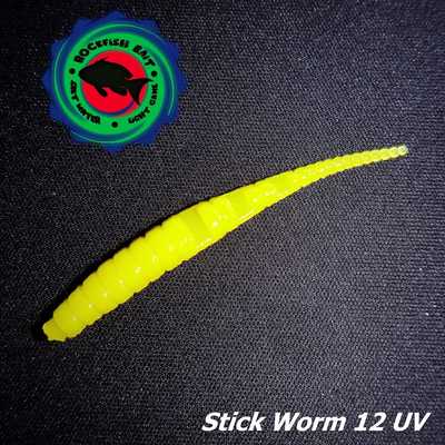 Силиконовая приманка Rockfish Bait Stick Worm 4.5cm/12Yellow. Rockfish Bait Stick Worm 4.5cm/12Yellow