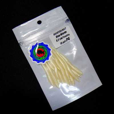 Силиконовая приманка Rockfish Bait Sea Worm 6.2cm/P4. Rockfish Bait Sea Worm 6.2cm/P4